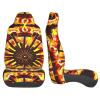 LPLSNWS Turning The Flame Patterned, Durable Car Seat Covers, 2-Pack Suitable for Passenger Cars, Trucks, Commercial Vehicles, and Marine Seats view 4