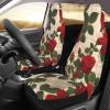LPLSNWS Many Red Roses Patterned, Durable Car Seat Covers, 2-Pack Suitable for Passenger Cars, Trucks, Commercial Vehicles, and Marine Seats view 3