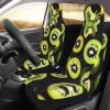 LPLSNWS Green Kiwi Patterned, Durable Car Seat Covers, 2-Pack Suitable for Passenger Cars, Trucks, Commercial Vehicles, and Marine Seats view 3