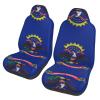 LPLSNWS North Dakota State Flag Patterned, Durable Car Seat Covers, 2-Pack Suitable for Passenger Cars, Trucks, Commercial Vehicles, and Marine Seats view 1