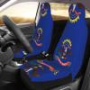 LPLSNWS North Dakota State Flag Patterned, Durable Car Seat Covers, 2-Pack Suitable for Passenger Cars, Trucks, Commercial Vehicles, and Marine Seats view 3
