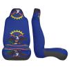 LPLSNWS North Dakota State Flag Patterned, Durable Car Seat Covers, 2-Pack Suitable for Passenger Cars, Trucks, Commercial Vehicles, and Marine Seats view 4