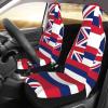 LPLSNWS Hawaii Flag Patterned, Durable Car Seat Covers, 2-Pack Suitable for Passenger Cars, Trucks, Commercial Vehicles, and Marine Seats view 3