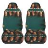 LPLSNWS Pine Cone Border Patterned, Durable Car Seat Covers, 2-Pack Suitable for Passenger Cars, Trucks, Commercial Vehicles, and Marine Seats view 2