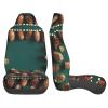 LPLSNWS Pine Cone Border Patterned, Durable Car Seat Covers, 2-Pack Suitable for Passenger Cars, Trucks, Commercial Vehicles, and Marine Seats view 4