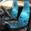 LPLSNWS Whales Under The Sea Patterned, Durable Car Seat Covers, 2-Pack Suitable for Passenger Cars, Trucks, Commercial Vehicles, and Marine Seats view 3