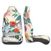 LPLSNWS Cute White Tiger Patterned, Durable Car Seat Covers, 2-Pack Suitable for Passenger Cars, Trucks, Commercial Vehicles, and Marine Seats view 4