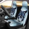 LPLSNWS Fierce Wolf Head Patterned, Durable Car Seat Covers, 2-Pack Suitable for Passenger Cars, Trucks, Commercial Vehicles, and Marine Seats view 3