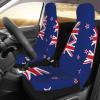 LPLSNWS New Zealand Flag Patterned, Durable Car Seat Covers, 2-Pack Suitable for Passenger Cars, Trucks, Commercial Vehicles, and Marine Seats view 3