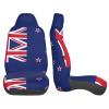 LPLSNWS New Zealand Flag Patterned, Durable Car Seat Covers, 2-Pack Suitable for Passenger Cars, Trucks, Commercial Vehicles, and Marine Seats view 4