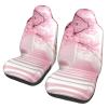 LPLSNWS Pink Cherry Blossom Staircase Patterned, Durable Car Seat Covers, 2-Pack Suitable for Passenger Cars, Trucks, Commercial Vehicles, and Marine Seats view 1