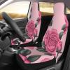 LPLSNWS Bright Pink Roses Patterned, Durable Car Seat Covers, 2-Pack Suitable for Passenger Cars, Trucks, Commercial Vehicles, and Marine Seats view 3