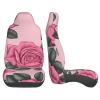 LPLSNWS Bright Pink Roses Patterned, Durable Car Seat Covers, 2-Pack Suitable for Passenger Cars, Trucks, Commercial Vehicles, and Marine Seats view 4