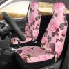 LPLSNWS Pretty Pink Roses Patterned, Durable Car Seat Covers, 2-Pack Suitable for Passenger Cars, Trucks, Commercial Vehicles, and Marine Seats view 3