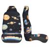 LPLSNWS Saturn Jupiter Earth Patterned, Durable Car Seat Covers, 2-Pack Suitable for Passenger Cars, Trucks, Commercial Vehicles, and Marine Seats view 4