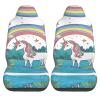 LPLSNWS Unicorns By The River Patterned, Durable Car Seat Covers, 2-Pack Suitable for Passenger Cars, Trucks, Commercial Vehicles, and Marine Seats view 2