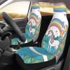 LPLSNWS Unicorns By The River Patterned, Durable Car Seat Covers, 2-Pack Suitable for Passenger Cars, Trucks, Commercial Vehicles, and Marine Seats view 3