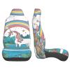LPLSNWS Unicorns By The River Patterned, Durable Car Seat Covers, 2-Pack Suitable for Passenger Cars, Trucks, Commercial Vehicles, and Marine Seats view 4