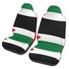 LPLSNWS Flag of The State of Palestine Patterned, Durable Car Seat Covers, 2-Pack Suitable for Passenger Cars, Trucks, Commercial Vehicles, and Marine Seats view 1