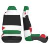 LPLSNWS Flag of The State of Palestine Patterned, Durable Car Seat Covers, 2-Pack Suitable for Passenger Cars, Trucks, Commercial Vehicles, and Marine Seats view 4
