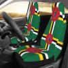 LPLSNWS Flag of The Commonwealth of Dominica Patterned, Durable Car Seat Covers, 2-Pack Suitable for Passenger Cars, Trucks, Commercial Vehicles, and Marine Seats view 3