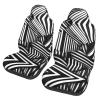 LPLSNWS Black and White Geometric Lines Patterned, Durable Car Seat Covers, 2-Pack Suitable for Passenger Cars, Trucks, Commercial Vehicles, and Marine Seats view 1