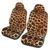 LPLSNWS Stripes On Leopards Patterned, Durable Car Seat Covers, 2-Pack Suitable for Passenger Cars, Trucks, Commercial Vehicles, and Marine Seats view 1