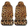 LPLSNWS Stripes On Leopards Patterned, Durable Car Seat Covers, 2-Pack Suitable for Passenger Cars, Trucks, Commercial Vehicles, and Marine Seats view 2