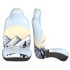 LPLSNWS White Snowy Mountains Patterned, Durable Car Seat Covers, 2-Pack Suitable for Passenger Cars, Trucks, Commercial Vehicles, and Marine Seats view 4