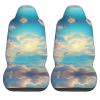 LPLSNWS Cloudy Sky Patterned, Durable Car Seat Covers, 2-Pack Suitable for Passenger Cars, Trucks, Commercial Vehicles, and Marine Seats view 2
