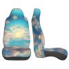 LPLSNWS Cloudy Sky Patterned, Durable Car Seat Covers, 2-Pack Suitable for Passenger Cars, Trucks, Commercial Vehicles, and Marine Seats view 4