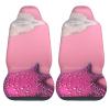 LPLSNWS Pink Sand Beach Patterned, Durable Car Seat Covers, 2-Pack Suitable for Passenger Cars, Trucks, Commercial Vehicles, and Marine Seats view 2