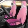 LPLSNWS Pink Sand Beach Patterned, Durable Car Seat Covers, 2-Pack Suitable for Passenger Cars, Trucks, Commercial Vehicles, and Marine Seats view 3