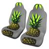 LPLSNWS Cartoon Pineapple Patterned, Durable Car Seat Covers, 2-Pack Suitable for Passenger Cars, Trucks, Commercial Vehicles, and Marine Seats view 1