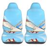 LPLSNWS Flying Seagulls Patterned, Durable Car Seat Covers, 2-Pack Suitable for Passenger Cars, Trucks, Commercial Vehicles, and Marine Seats view 2