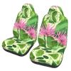 LPLSNWS Pink Plant Flowers Patterned, Durable Car Seat Covers, 2-Pack Suitable for Passenger Cars, Trucks, Commercial Vehicles, and Marine Seats view 1