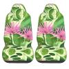 LPLSNWS Pink Plant Flowers Patterned, Durable Car Seat Covers, 2-Pack Suitable for Passenger Cars, Trucks, Commercial Vehicles, and Marine Seats view 2