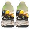 LPLSNWS Cute Little Bee Patterned, Durable Car Seat Covers, 2-Pack Suitable for Passenger Cars, Trucks, Commercial Vehicles, and Marine Seats view 2