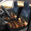 LPLSNWS Elk in The Meadow Patterned, Durable Car Seat Covers, 2-Pack Suitable for Passenger Cars, Trucks, Commercial Vehicles, and Marine Seats view 3