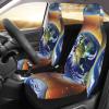 LPLSNWS Cosmic Earth Patterned, Durable Car Seat Covers, 2-Pack Suitable for Passenger Cars, Trucks, Commercial Vehicles, and Marine Seats view 3