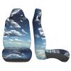LPLSNWS Blue Sky and White Clouds Patterned, Durable Car Seat Covers, 2-Pack Suitable for Passenger Cars, Trucks, Commercial Vehicles, and Marine Seats view 4