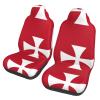 LPLSNWS Flag of Wallis and Futuna Islands Patterned, Durable Car Seat Covers, 2-Pack Suitable for Passenger Cars, Trucks, Commercial Vehicles, and Marine Seats view 1