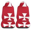 LPLSNWS Flag of Wallis and Futuna Islands Patterned, Durable Car Seat Covers, 2-Pack Suitable for Passenger Cars, Trucks, Commercial Vehicles, and Marine Seats view 2