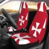 LPLSNWS Flag of Wallis and Futuna Islands Patterned, Durable Car Seat Covers, 2-Pack Suitable for Passenger Cars, Trucks, Commercial Vehicles, and Marine Seats view 3