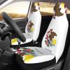 LPLSNWS Illinois State Flag Patterned, Durable Car Seat Covers, 2-Pack Suitable for Passenger Cars, Trucks, Commercial Vehicles, and Marine Seats view 3