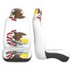 LPLSNWS Illinois State Flag Patterned, Durable Car Seat Covers, 2-Pack Suitable for Passenger Cars, Trucks, Commercial Vehicles, and Marine Seats view 4