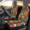 LPLSNWS Lots of Tasty Food Patterned, Durable Car Seat Covers, 2-Pack Suitable for Passenger Cars, Trucks, Commercial Vehicles, and Marine Seats view 3