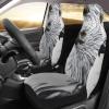 LPLSNWS Sketching an Eagle Patterned, Durable Car Seat Covers, 2-Pack Suitable for Passenger Cars, Trucks, Commercial Vehicles, and Marine Seats view 3