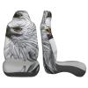 LPLSNWS Sketching an Eagle Patterned, Durable Car Seat Covers, 2-Pack Suitable for Passenger Cars, Trucks, Commercial Vehicles, and Marine Seats view 4