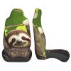LPLSNWS Cute Sloth Patterned, Durable Car Seat Covers, 2-Pack Suitable for Passenger Cars, Trucks, Commercial Vehicles, and Marine Seats view 4